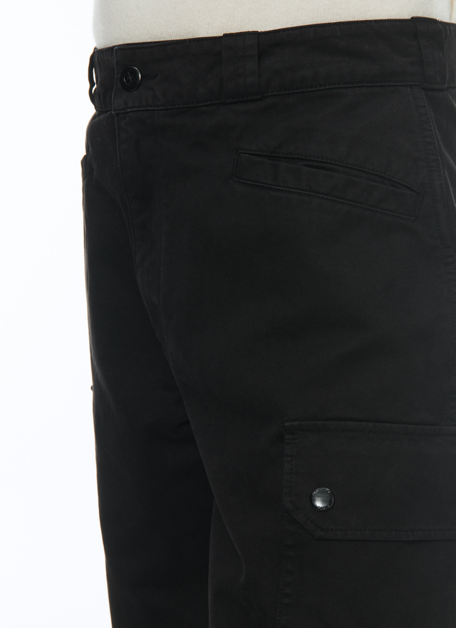 Men's black trousers Fursac - P3CALI-CP54-B020