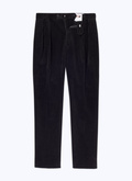 Corduroy straight trousers - P3CATI-CX47-B020