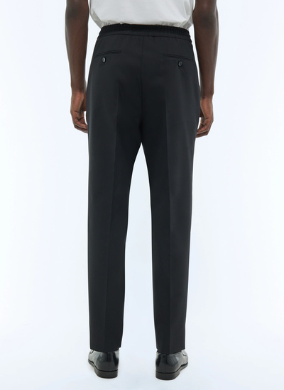 Men's black trousers Fursac - P3CVOK-BV01-20