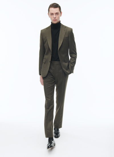 Men's bronze trousers Fursac - P3AXIN-CX28-H016