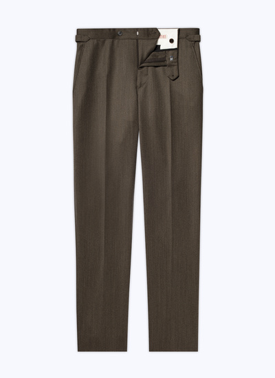 Men's bronze trousers Fursac - P3AXIN-CX28-H016