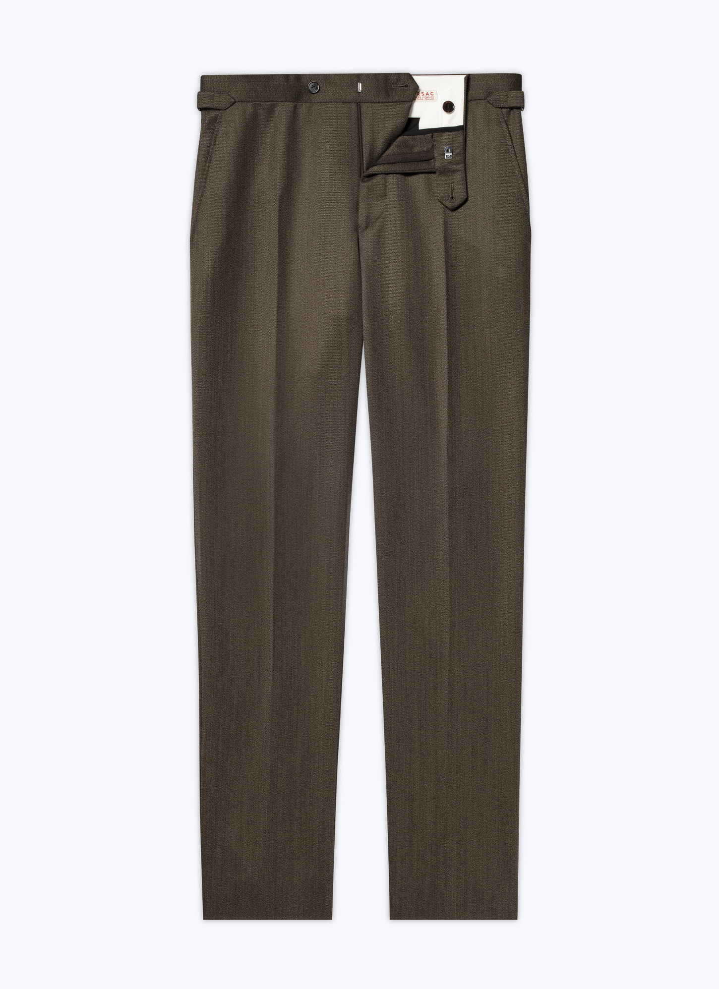 Men's bronze trousers Fursac - P3AXIN-CX28-H016