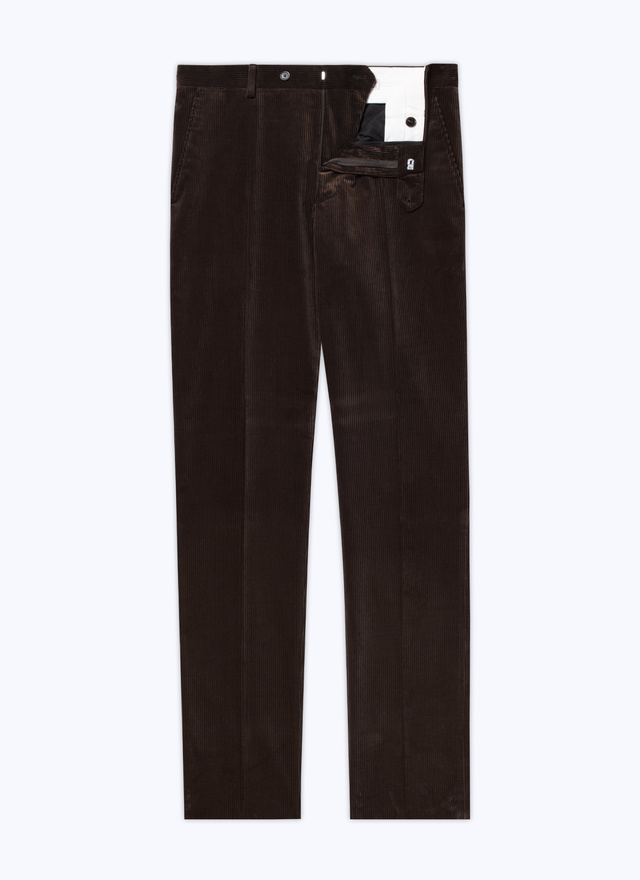 Men's velvet trousers Fursac - P3BATE-CP60-G018