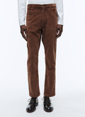 Brown corduroy trousers - P3VLAP-TP22-18