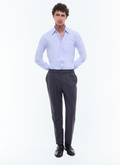 Elasticated pants in certified wool - P3CVOK-EC29-B022