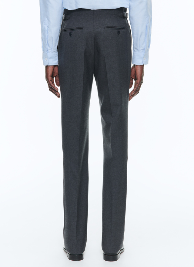 Men's charcoal grey trousers Fursac - P3DOTT-AV06-B024