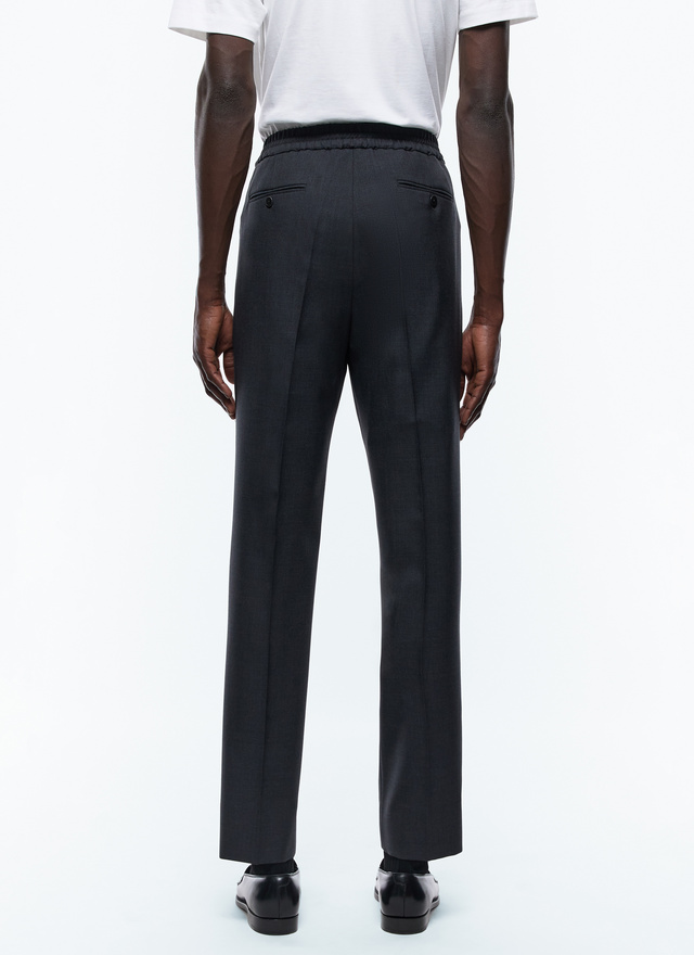 Men's dark grey trousers Fursac - P3CVOK-BV01-B022