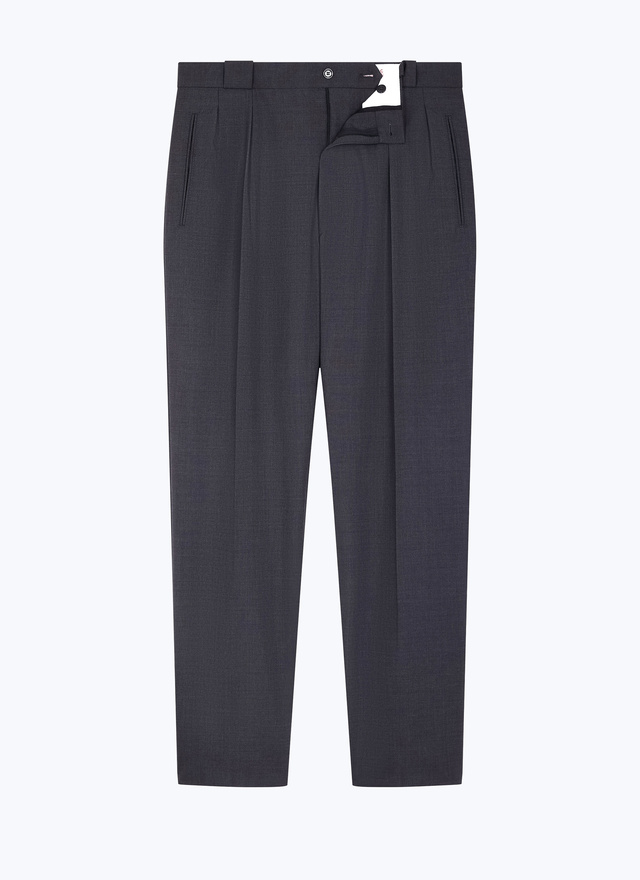 Men's certified virgin wool canvas trousers Fursac - P3EDDO-BV01-B022