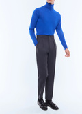 Straight leg pants in certified wool - P3EDDO-BV01-B022
