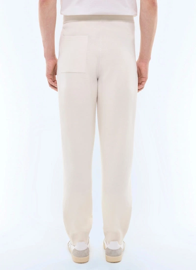 Men's wool and cotton knit trousers Fursac - P3GING-GA18-A002