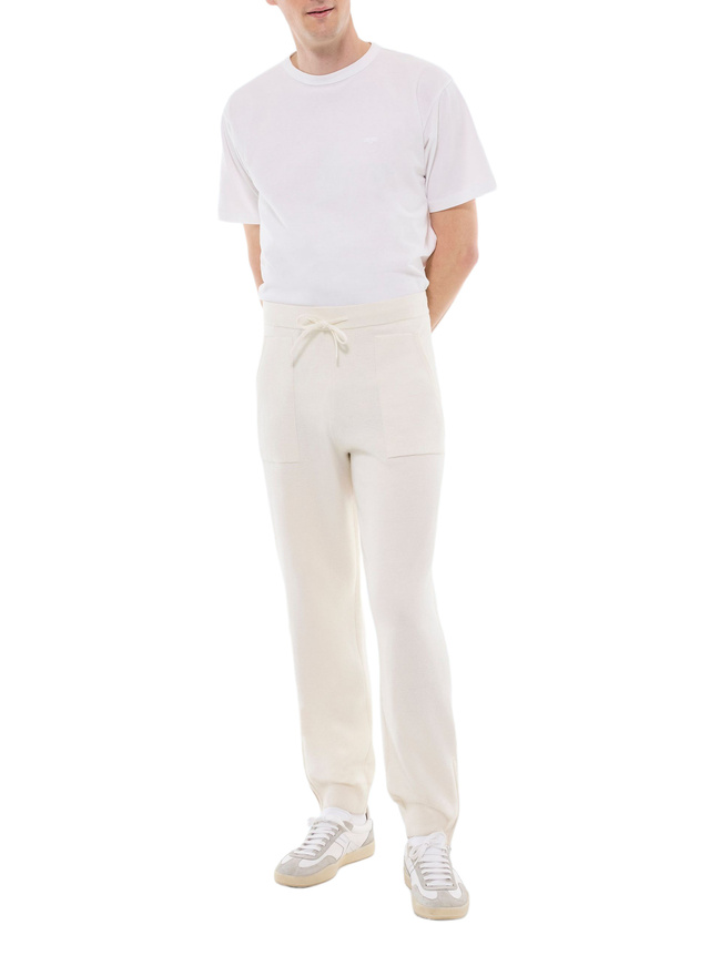 Men's ecru trousers Fursac - P3GING-GA18-A002