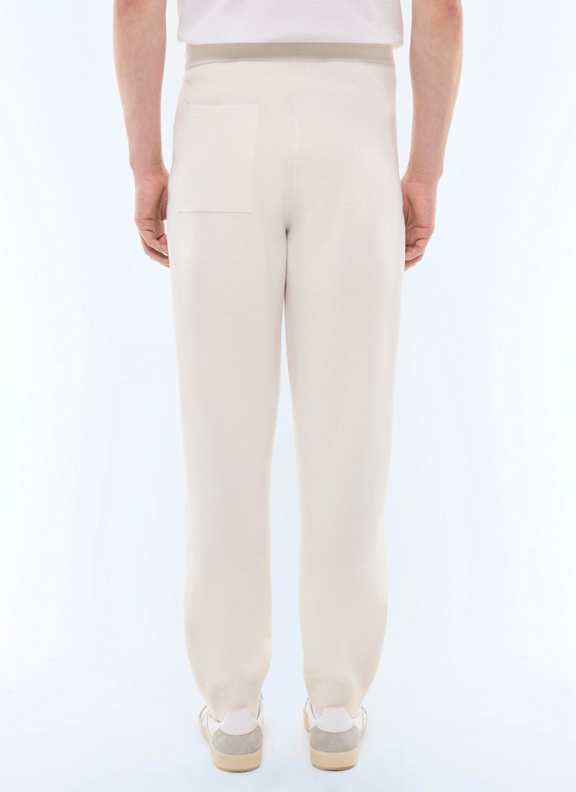 Men's wool and cotton knit trousers Fursac - P3GING-GA18-A002