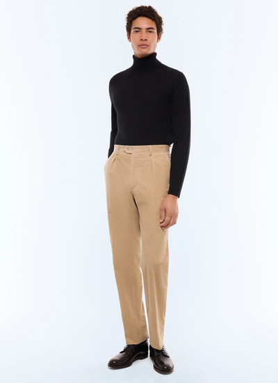 Men's green trousers Fursac - P3GALO-GX41-A008