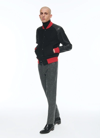 Men's grey trousers Fursac - P3BATE-RP14-29
