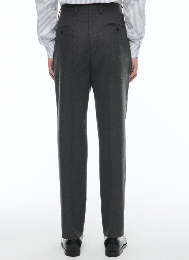 Men's stretch wool flannel trousers Fursac - P3CATI-OC55-22