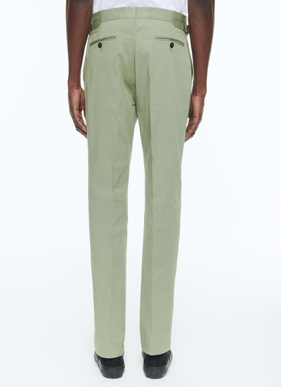 Men's cotton and elastane gabardine trousers Fursac - P3BXIN-VP14-45