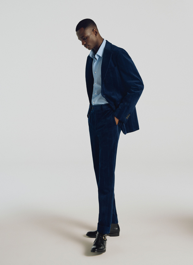 Navy blue trousers 21HP3TORY-TX05/33 