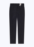 Virgin wool tweed fitted trousers - P3BATE-RP14-30