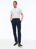 Certified wool elasticated trousers - P3CVOK-DC51-D031