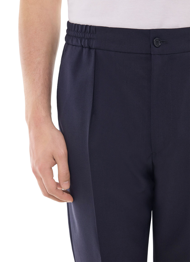 Men's navy blue trousers Fursac - P3CVOK-EC29-D030