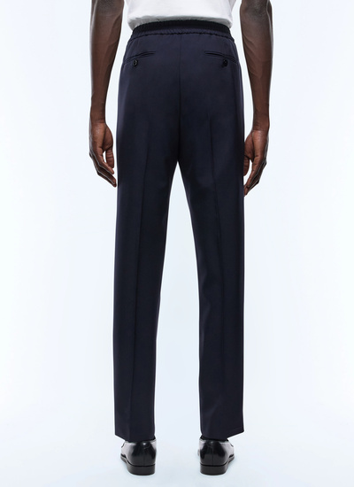 Men's navy blue trousers Fursac - P3CVOK-VC07-30