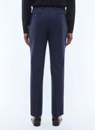 Men's virgin wool, cotton and linen trousers Fursac - P3ETAN-CX40-D030