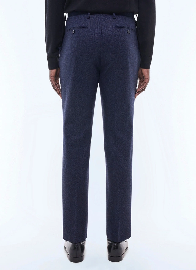 Men's virgin wool, cotton and linen trousers Fursac - P3ETAN-CX40-D030