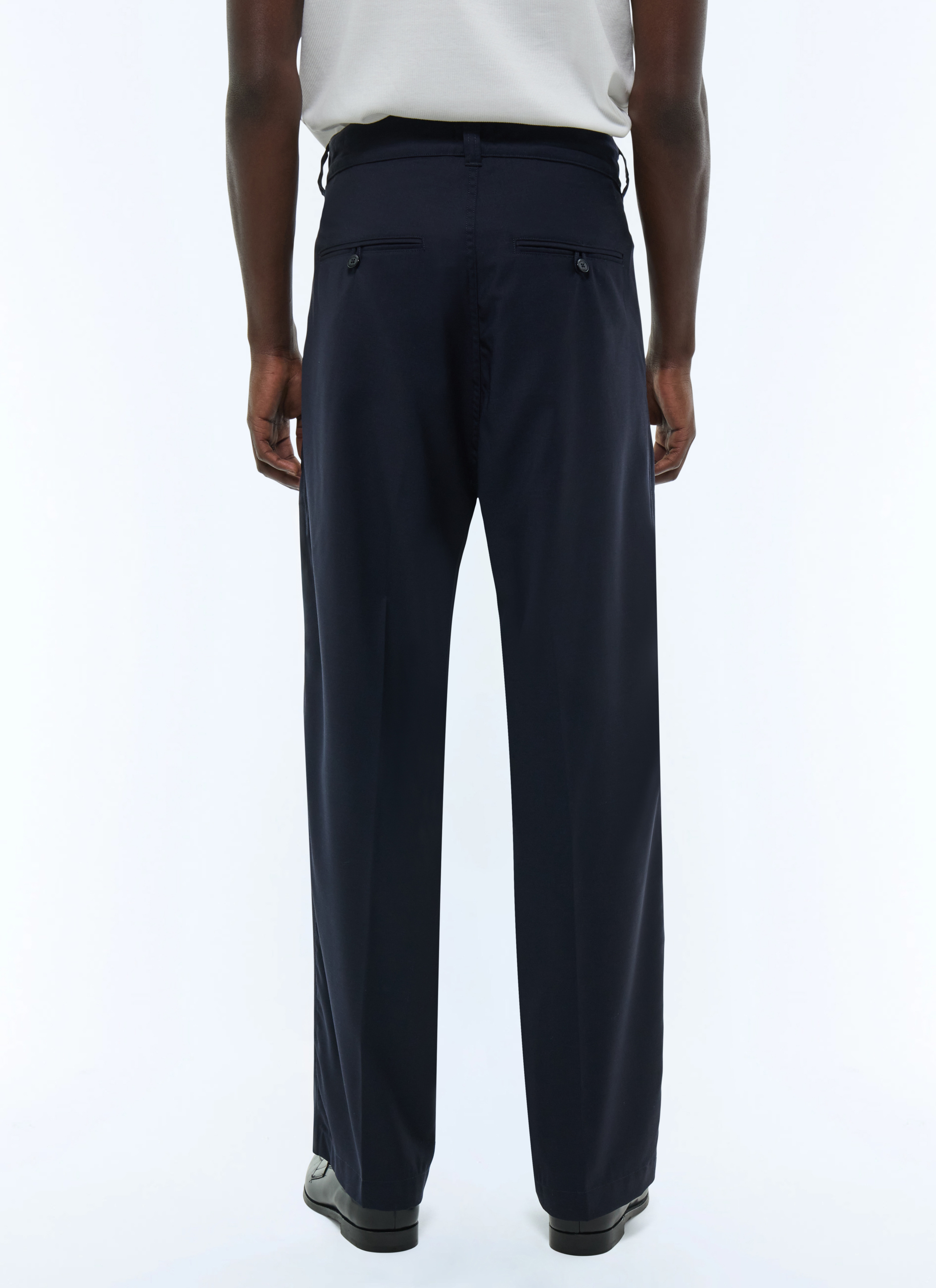 Navy blue trousers P3FROG-FX04-D030 - Men's trousers