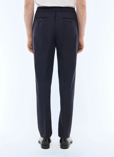 Men's navy blue trousers Fursac - P3FVOK-FP02-D030