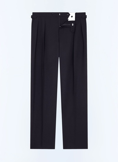 Men's certified virgin wool canvas trousers Fursac - P3GARG-BV01-30