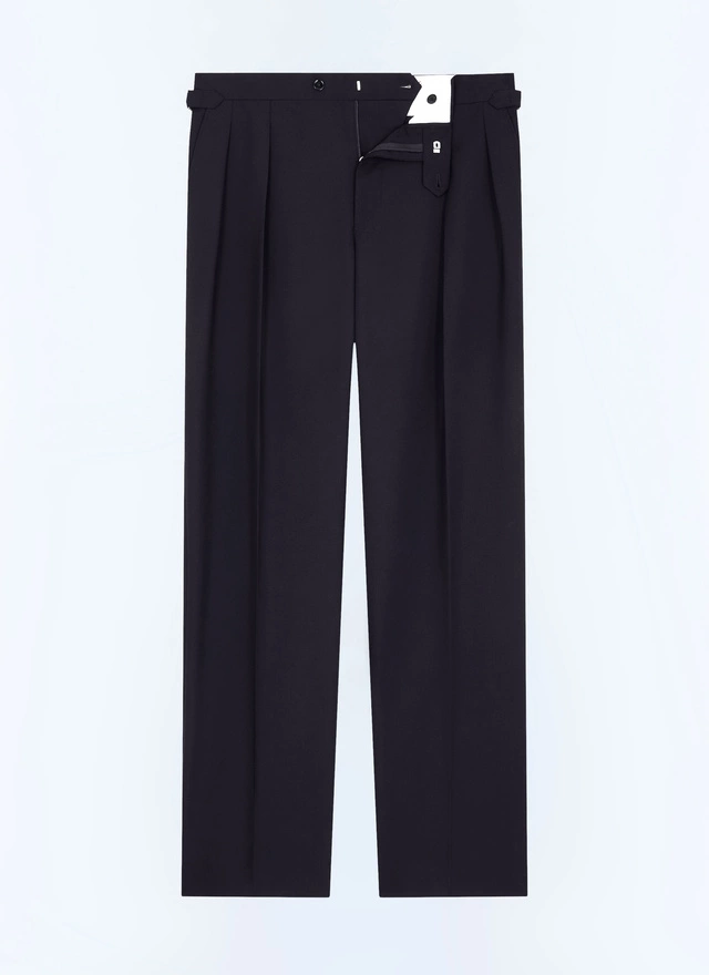 Men's certified virgin wool canvas trousers Fursac - P3GARG-BV01-30