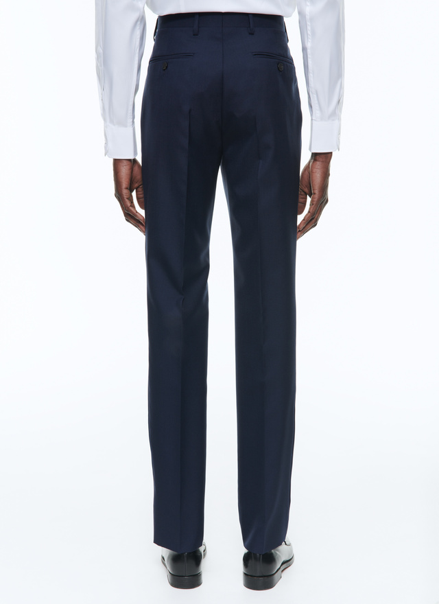 Men's navy blue trousers Fursac - P3VOXA-DC51-D031