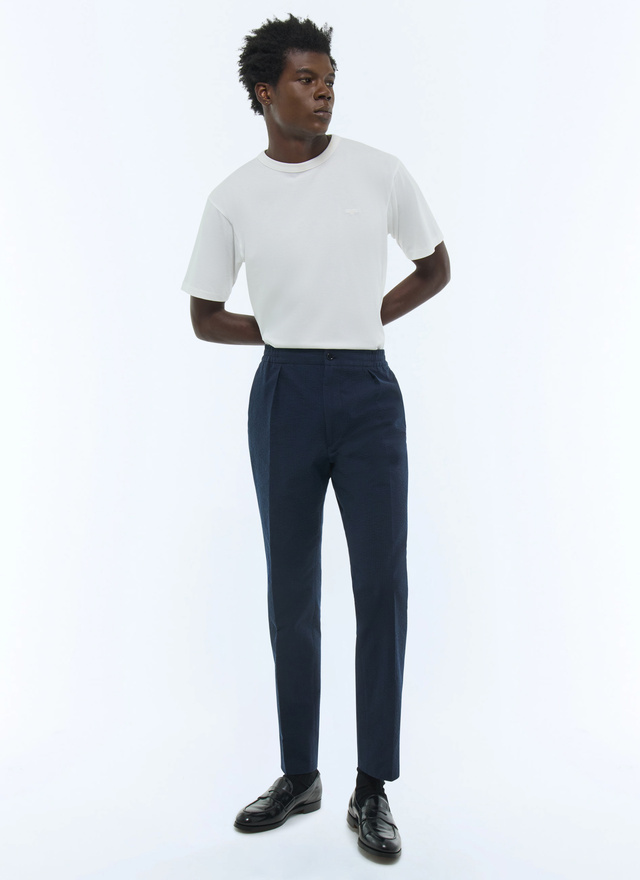 Men's navy blue trousers Fursac - P3CVOK-LX15-D030