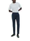 Striped seersucker elasticated pants - P3CVOK-LX15-D030