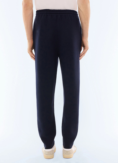 Men's navy trousers Fursac - P3LPAN-LA09-D030