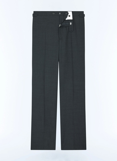 Men's certified virgin wool canvas trousers Fursac - P3DOTT-BV01-B022