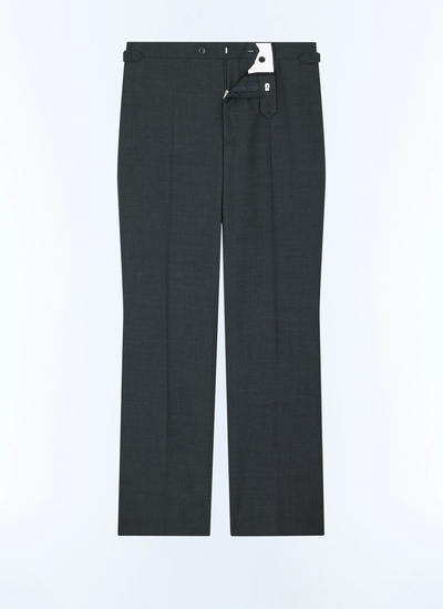 Men's certified virgin wool canvas trousers Fursac - P3DOTT-BV01-B022