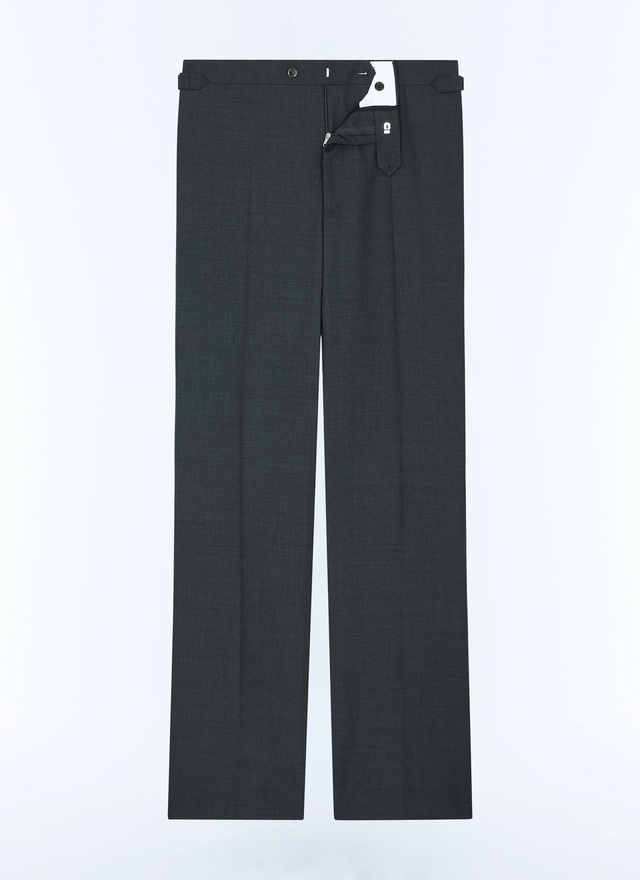 Men's certified virgin wool canvas trousers Fursac - P3DOTT-BV01-B022