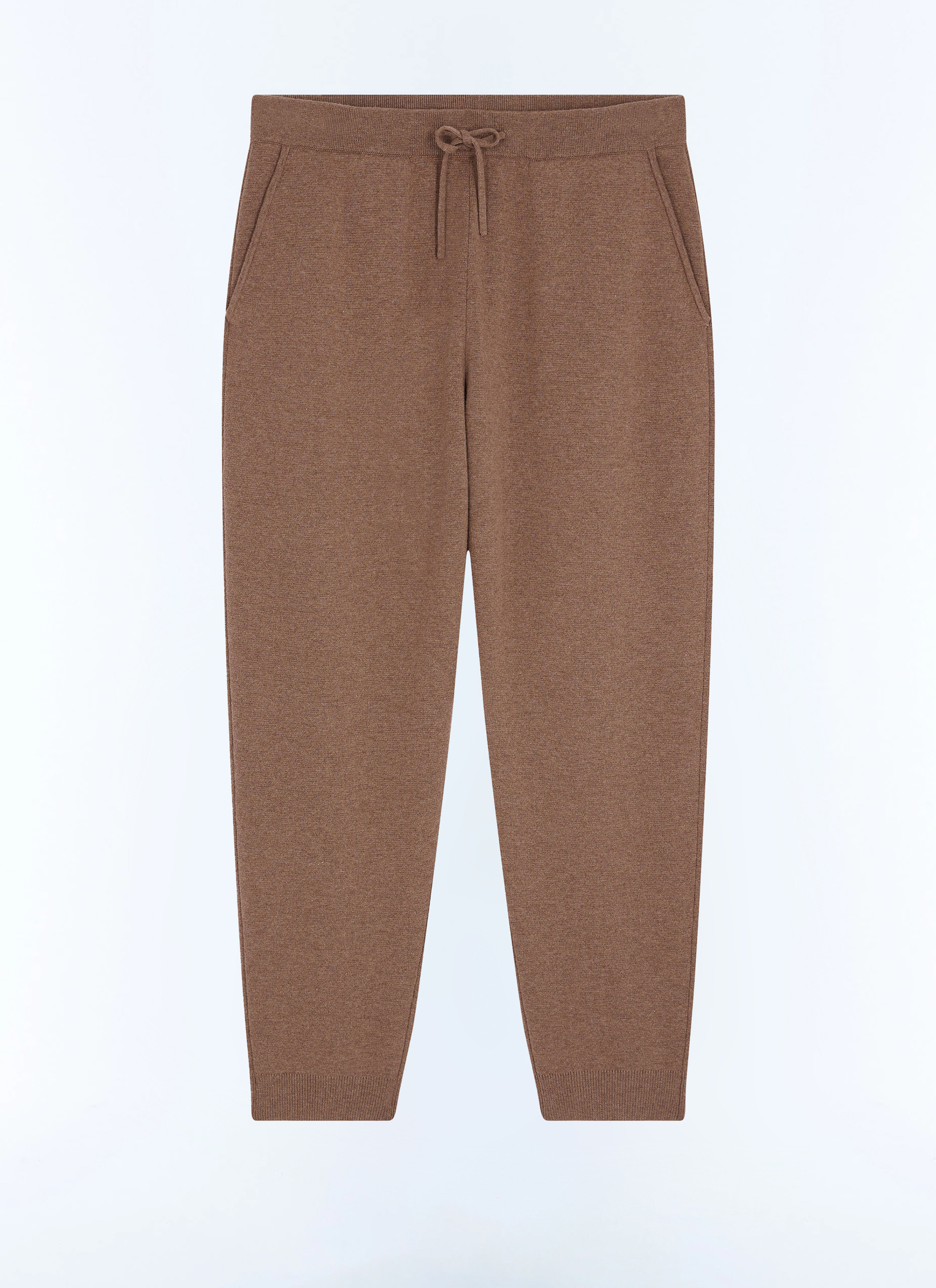 Men's brown wool and cotton trousers Fursac - P3EJOG-EA12-G014