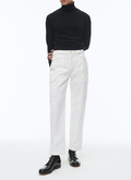 Cotton cargo trousers with multipockets - P3CALI-CP54-A001
