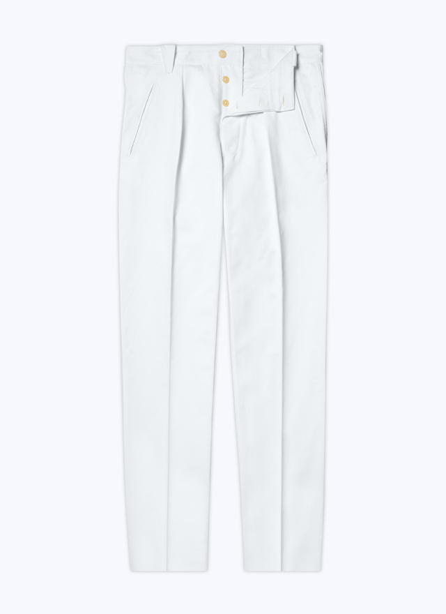 Men's cotton gabardine trousers Fursac - P3DCNO-DP03-A001