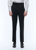 Wool serge large trousers - P2VIDO-AC82-20