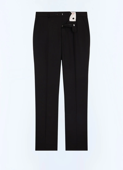 Men's certified virgin wool canvas trousers Fursac - P2VIDO-GC40-B020