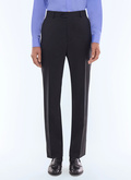 Large wool canvas suit pants - P2VIDO-GC40-B020