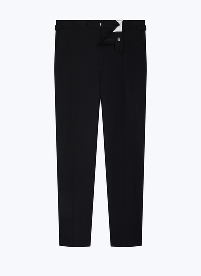 Men's virgin wool faille trousers Fursac - P3EIPY-RC47-20