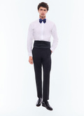 Wool tuxedo pants - P3EIPY-RC47-20