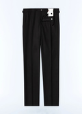Virgin wool faille tuxedo trousers - P3VIPY-RC47-20