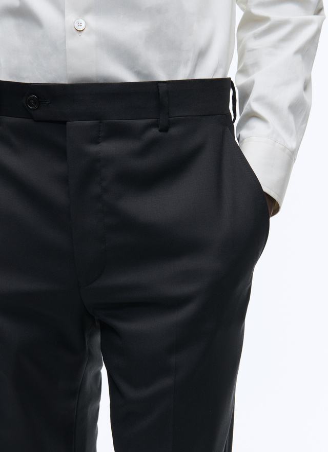 Men's black trousers Fursac - P3VOXA-AC82-20