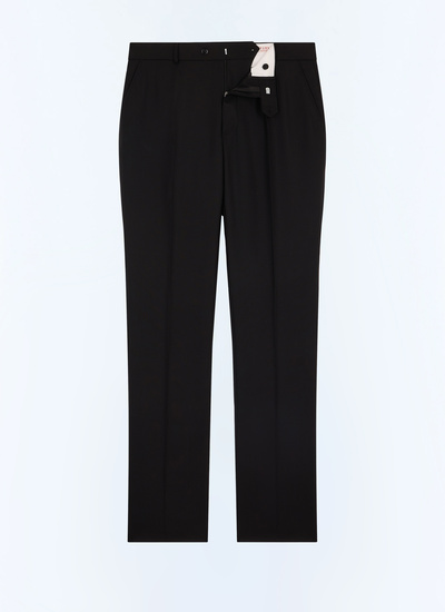 Men's certified virgin wool canvas trousers Fursac - P3VOXA-GC40-B020