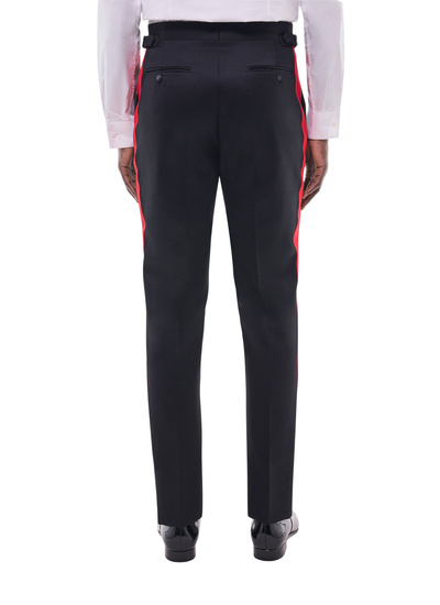 Men's black trousers Fursac - P3GALA-EP03-B020